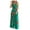 Green, variant on Summer Dresses Women Tropical Print Halter Backless Maxi Dress Sleeveless Beach Dress