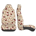 thumbnail image 3 of Xecao Valentine'S Day Rose Print Car Seat Cover in That Fits Most Cars, Vans, SUVs, and Trucks., 3 of 7