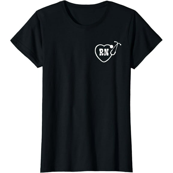 RN Nurse Logo T Shirt