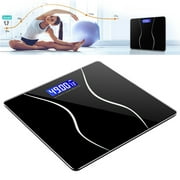 Digital Body Weight 180kg/396lb Bathroom Scale with Step-On Technology