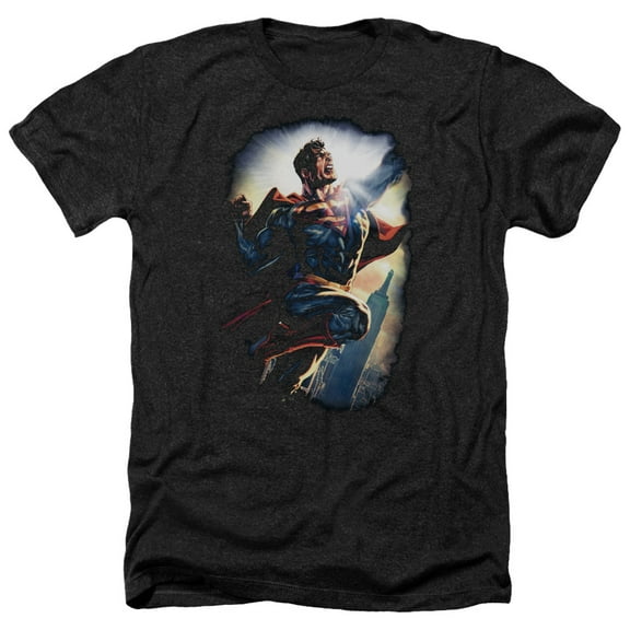 Superman - Ck Superstar - Heather Short Sleeve Shirt - Large