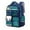 czb# Green208, variant on Color Block Dinosaur Print Boys School Backpack Removable Cartoon Stickers Side Mesh Pockets Reflective Strip Adjustable Strap Large Capacity Student Book Bag