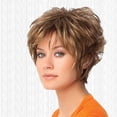 thumbnail image 3 of ruhuadgb Universal Women Short Wig Breathable   for Outdoor   Heat Dissipation, 3 of 7