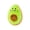 B, variant on mdesiwst Plush Fruit Dog Toy Soft Squeaky Dog Chew Toy Stuffed Avocado Kiwi Fruit Puppy Teething Toy for Interactive Play Dogs Boredom Relief