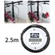 thumbnail image 5 of Carcasa de cable de bicicleta Zulema Tubo Desviador 25 m negro, 5 of 8
