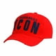 thumbnail image 1 of Gorra de béisbol ICONS ajustable Snapback roja para adultos, 1 of 1