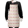 thumbnail image 1 of Floral Kids Apron, Bundle of Bloomed Multi Petal Roses with Budsnd Branch of Berries with Leaves, Boys Girls Apron Bib with Adjustable Ties for Cooking Baking Painting, Multicolor, by Ambesonne, 1 of 2