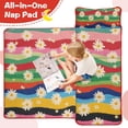 thumbnail image 4 of Pioneer Flower Floral Print Pattern Toddler Nap Mats for Kids Preschool,Sleeping Mat Bag or Kids,Toddler Sleeping Bag,Toddler Nap Mat or Daycare, 4 of 6