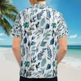 thumbnail image 6 of High Quality Hawaiian Shirts for Men Short Sleeve Aloha Beach Shirt Floral Summer Casual Button Down Shirts Blouses C2YOOY, 6 of 7
