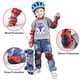thumbnail image 4 of Rodilleras, coderas y protectores para niños, para patinaje, ciclismo, bicicleta, patinaje sobre ruedas, patinete, equipo de protección para niños y niñas de 3 a 8 años, 4 of 8