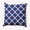 Autumn Blue, variant on Simply Daisy 16" x 16" Geo Craze Decorative Throw Pillow, Cranberry