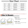 thumbnail image 3 of ATOYSOY Invisible Bra for Women , Evening Wedding Beach Front Closure Button Everyday Bra Leopard Lacing Bralette Underwear Push Up Workout Bra Breathable Multi-color L, 3 of 6