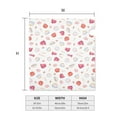thumbnail image 6 of Gaeub Red coral and scallop seashell Waterproof and Sunproof Mailbox Protective Cover Magnetic Mailbox Protrective Cover for Outdoor Home Garden Decor - 21x18 in, 6 of 9