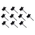thumbnail image 3 of Taytools 774007 Lot 10 each 1/4 20 Male Thread Star Knobs 2 inch Diameter with 2 inch Long Threaded Post, 3 of 4