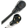 Aleko Rv30-25F 25' 30A 3-Wire RV Cord with Small Plug, with Female Terminal