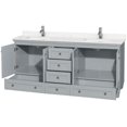 thumbnail image 7 of Wyndham Collection Wcv800072d-Vca-Mxx Acclaim 72" Free Standing Double Basin Vanity Set -, 7 of 7