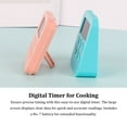 thumbnail image 2 of ZheElen Magnetic Digital Cooking Timer For Easy In Kitchen Can Be Adsorbed On Iron Products For Easy Viewing Base Style - Blue, 2 of 6