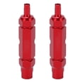 thumbnail image 3 of Bicycle Tire Nozzle Wrench Valve Core Tool, Double Head Bike Valve Core Tool CNC Turning  For Detachable French Valves For American Valves Red, 3 of 8