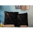 thumbnail image 4 of Set of 2 Art Fantastic Iridescent Colors Natural Luxury Modern Background Style Throw Pillow Covers 18X18 Inch Decorative Pillow Cases for Couch Bedroom Living Room, 4 of 6