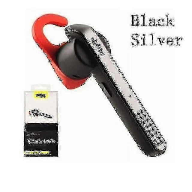 Oginal Stealth Talk 45 Bluetooth Hands-Free Headset Wireless Business Headset HD Voice Stereo Call Music Noise Cancelling Silver