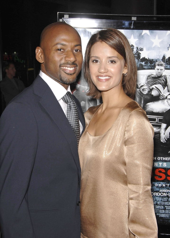 Romany Malco Taryn Dakha At Arrivals For LA Premiere Of StopLoss Dga