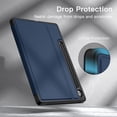 thumbnail image 6 of JETech Case for Samsung Galaxy Tab S9 11-Inch with S Pen Holder, Slim Folio Stand Protective Tablet Cover, Multi-Angle Viewing (Navy Blue), 6 of 6