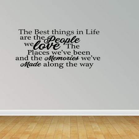 The Best Things In Life Are The People We Love Sign Home Decor Saying