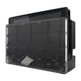 thumbnail image 6 of eXtremeRate Transparent Clear Custom Faceplate for Nintendo Switch Charging Dock, Soft Touch Grip DIY Replacement Housing Shell for Nintendo Switch Dock - Dock NOT Included, 6 of 7