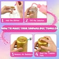 thumbnail image 2 of Snow Globe Tumbler Supplies ，25 Pcs DIY Glitter Snowglobe Cup Set– Includes 16oz Double-Wall Acrylic Tumbler, Cup Cradle, UV DTF Wraps, Craft Glitter & DIY Tools, 2 of 6