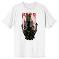 thumbnail image 4 of Dark Knight Trilogy Rise of Bane Men's White Graphic Tee-M, 4 of 6