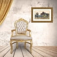 thumbnail image 3 of Joseph Frank Currier 24x17 Gold Ornate Framed and Double Matted Museum Art Print Titled - Landscape Sketch (ca. 1880), 3 of 4