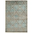 thumbnail image 1 of Linon Platinum Santa Fe Power Loomed Polyester 2'x3' Rug in Blue, 1 of 3