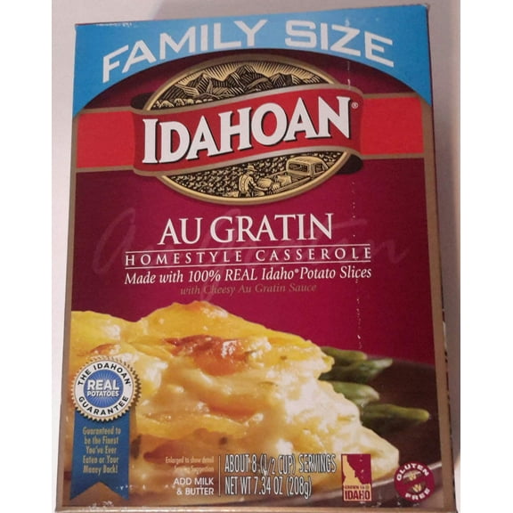 Idahoan, Au Gratin Casserole Family Size (Pack of 12)