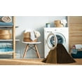 thumbnail image 2 of Ahgly Company Machine Washable Indoor Square Transitional Saddle Brown Area Rugs, 6' Square, 2 of 7
