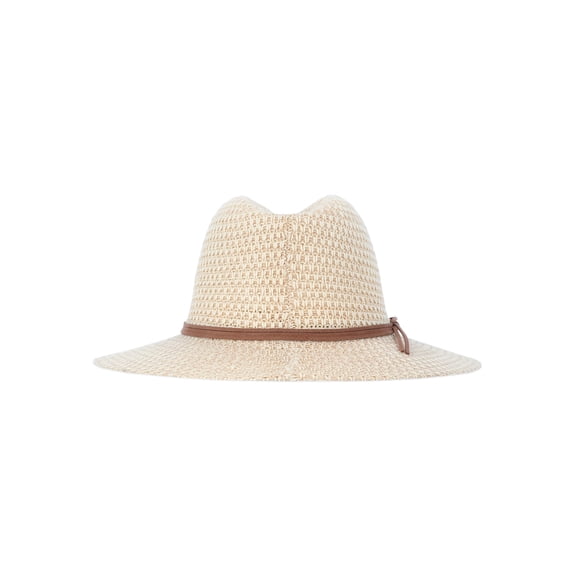 Time and Tru Women's Open Stitch Panama Hat