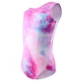 thumbnail image 5 of WIBACKER Gymnastics & Dance Ballet Leotard for Girls Sparkly Activewear One Piece Tumbling Outfit - Pink Aurora, 5 of 12