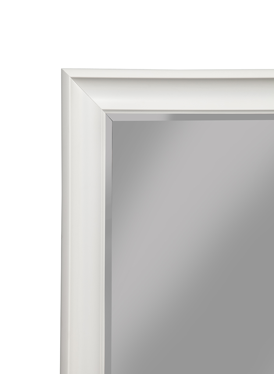 Full Length Leaner Mirror White 65 "x 31" by Martin Svensson Home