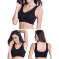 thumbnail image 5 of PPCHVOY 3-Pack Sports Bras for Women High Impact Yoga Running Bras with Removable Pads, Plus Size S-7XL Wirefree Vest Style Workout Tank Tops, 5 of 5