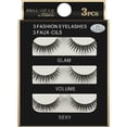 thumbnail image 1 of ¡NUEVO! 3 Pairs 3D Long False Eyelashes Makeup Natural Fake Thick Black Eye Lashes, 1 of 4