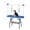 Blue, variant on ModFusion 46" Pet Grooming Table with Adjustable Height, No-Sit Loop Nooses, Home Pet Bathing Station, Foldable Dog and Cat Drying Table, Non-Slip Blue Mat