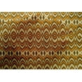 thumbnail image 4 of oneOone Cotton Silk Fabric Ethnic Geometric Flame Stitch Print Fabric By Yard 42 Inch Wide, 4 of 4