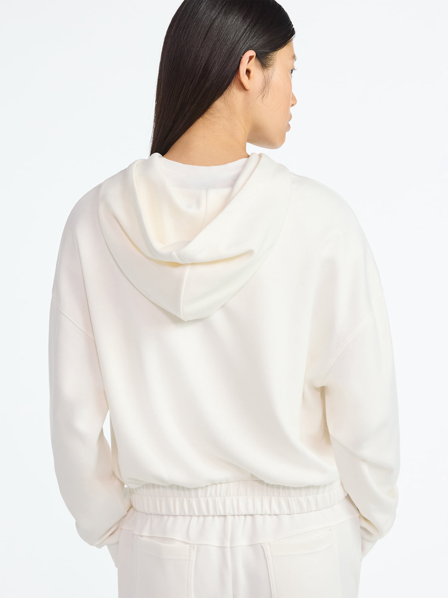 Scoop Women's and Women's Plus New Scubaknit Pullover Hoodie, Sizes XS-4X