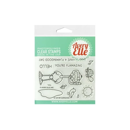 UPC: 0811568029705 | Avery Elle Clear Stamp Flamazing