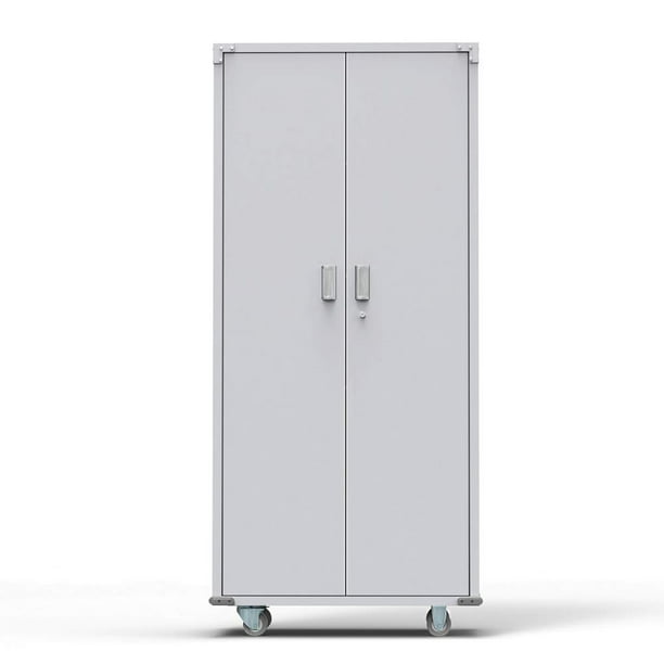Heavy Duty Steel Storage Cabinet Metal, Metal Storage Shelves With Doors