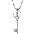 thumbnail image 1 of Collar Llavero Sistema Solar Estelar Vintage Plata, 1 of 3
