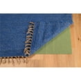thumbnail image 2 of Riverbay Furniture 1'10" x 2'10" Hand Woven Wool Accent Rug in Blue, 2 of 3