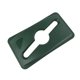 thumbnail image 1 of Rubbermaid Commercial Products Tapa para bote de basura Slim Jim Tapa de desechos verde para papel/botella/lata compatible con contenedor de reciclaje Slim Jim de 23 galones, 1 of 1