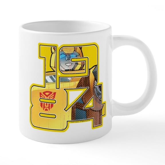 CafePress - 1984 Bumblebee Mugs - 20 Oz White Ceramic Mega Mug