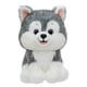 thumbnail image 2 of Peluche de perro husky siberiano sentado realista | Peluche suave y realista con ojos azules | Adorable compañero de abrazos para niños | Regalo de cumpleaños para amantes de los perros | Decoración, 2 of 5