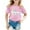 Pink, variant on Teen Girl Tops Easter Day Short Sleeve Tee for Toddler Comfy Cartoon Bunny Girls' Tops, Tees & Blouses,Black,12-13 Years